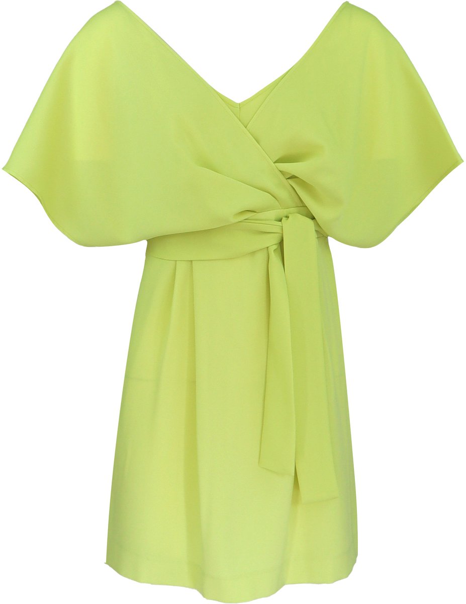 Verysimple • groene mini jurk • maat 34 (IT40)