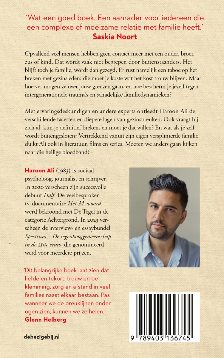 Het blijft toch je familie - back cover