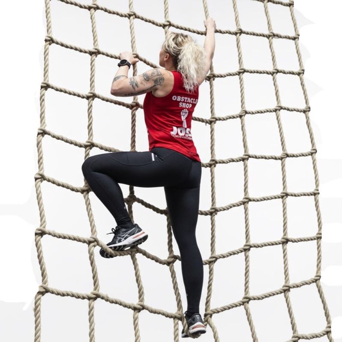 OBSTACLE SHOP - Klimnet - Kunsthennep Naturel