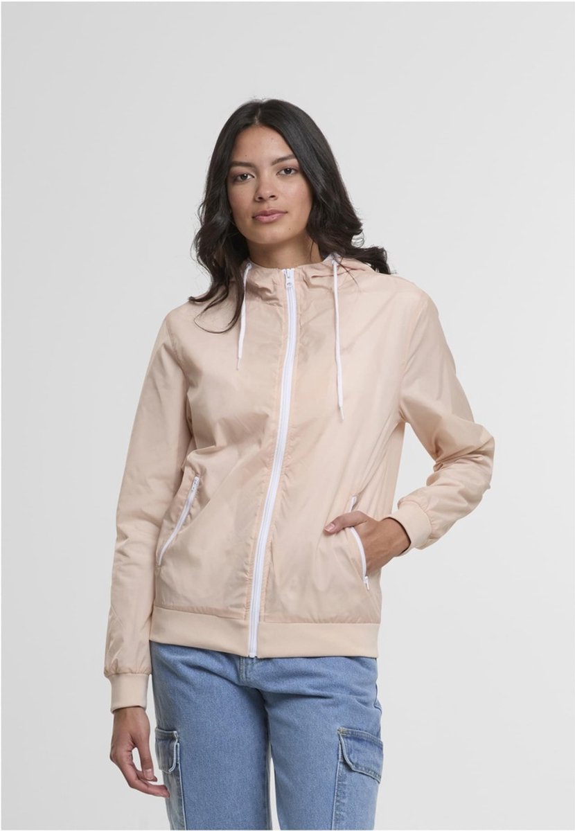Miss Tee Dames Fly Away Ladies Windrunner MST329 Wit