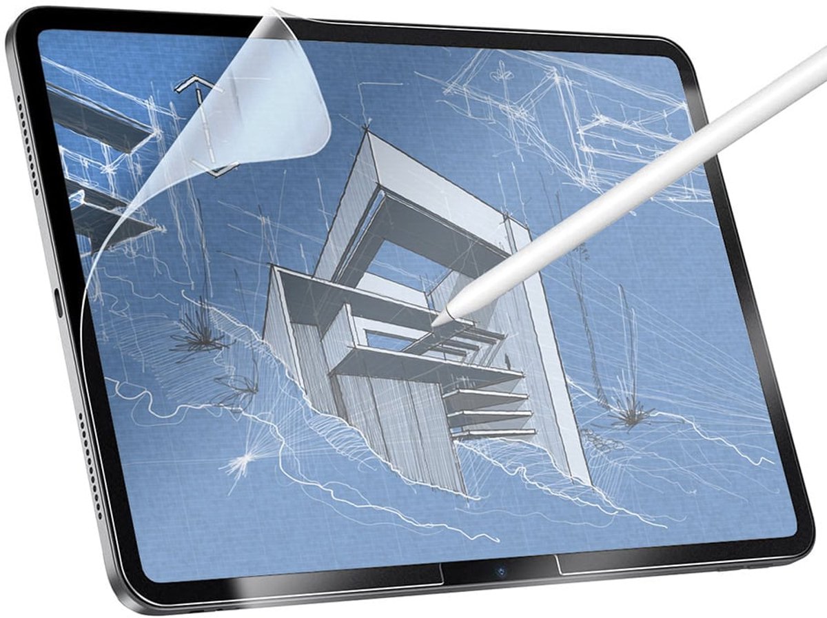 Solidenz Screenprotector - Geschikt voor iPad Pro 11 inch (M5 2025 / M4 2024) - Matte Paper feel voor tekenen screenprotector - Teken Folie Protector - Screen Protector
