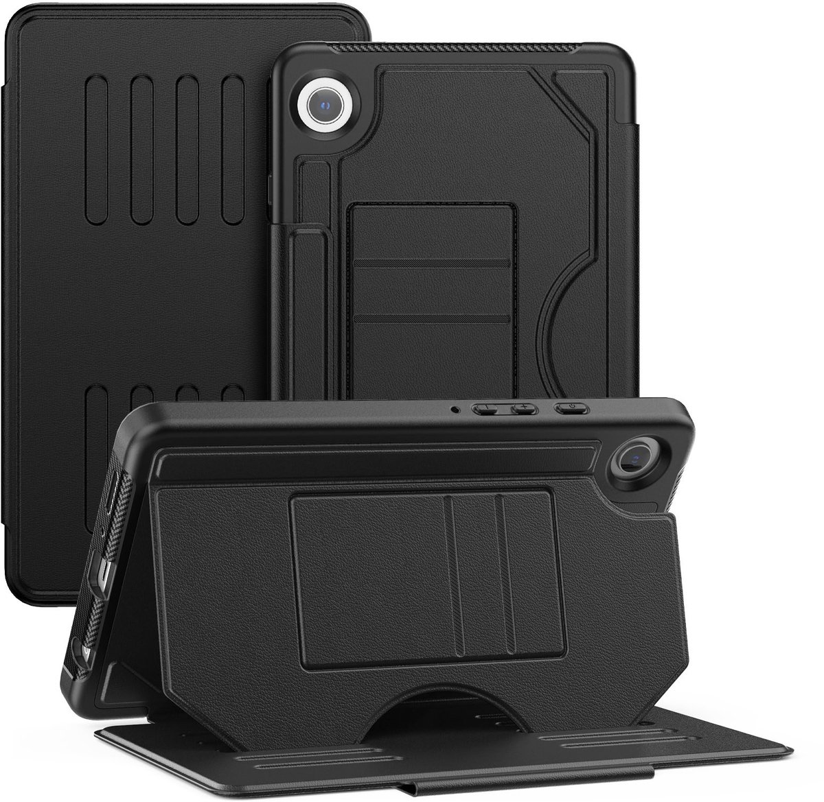 Solidenz Magnetische hoes geschikt voor Samsung Galaxy Tab A9 - 8.7 inch - Zwart
