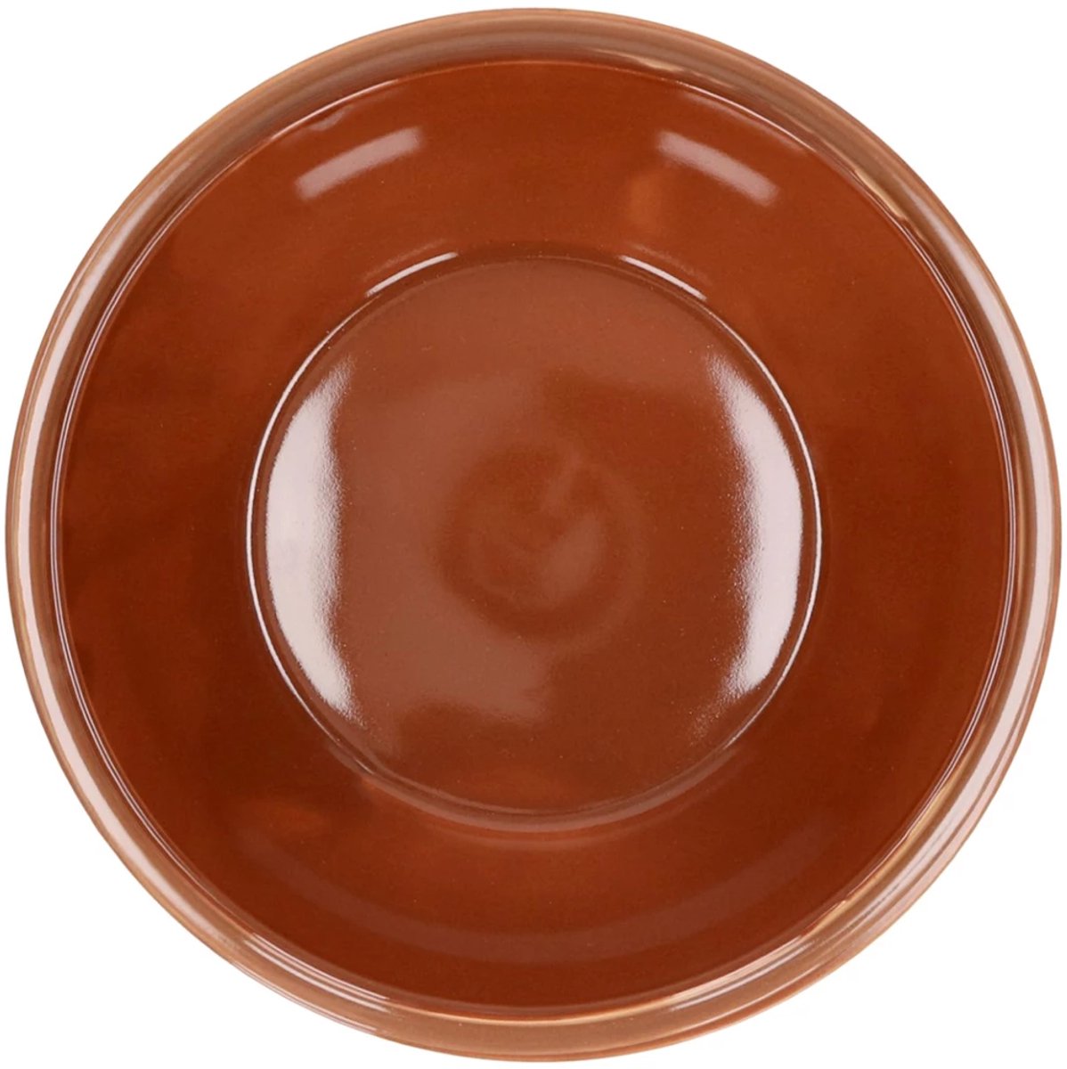 Pomax Amuse bowl / pastabord D21cm H6cm bruin