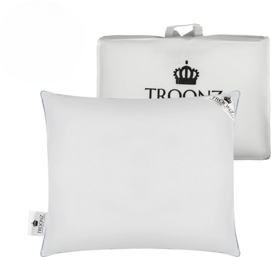 Troonz® Hoofdkussen Portofino - Hoofdkussens Nekklachten - - Hotelkwaliteit Kussen - Geschikt voor rug-, zij- en buikslapers - Orthopedisch Kussen