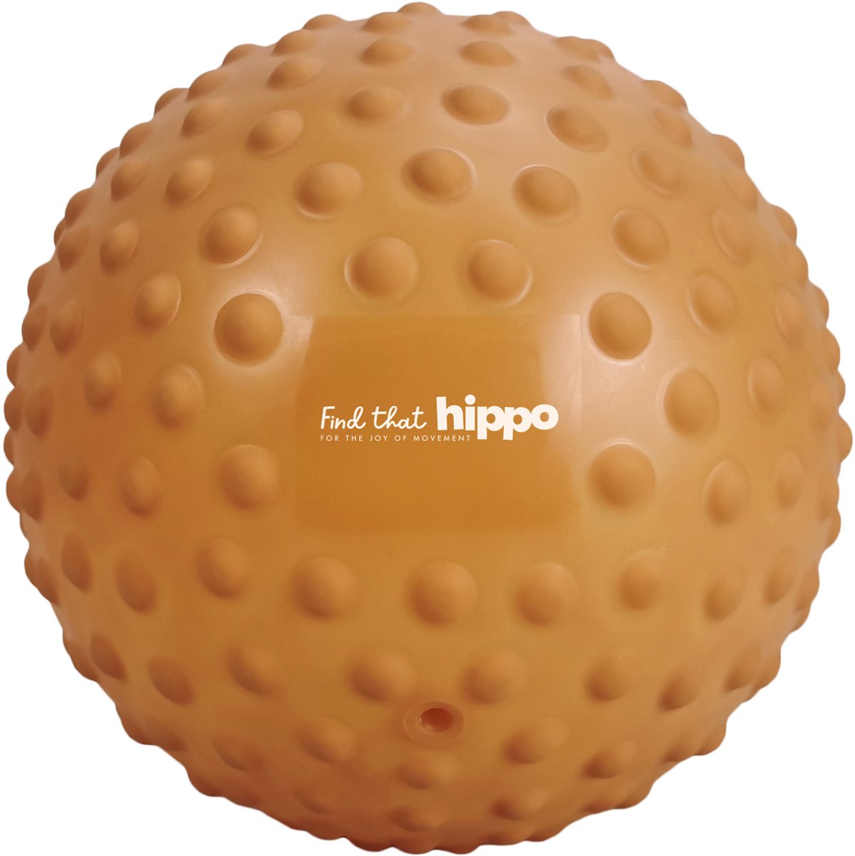 FIND THAT HIPPO Sensorische Speelbal - Koper - Ø22 Cm - Zachte Noppenbal - Stimuleert tastzin & motoriek - Baby - 6m+