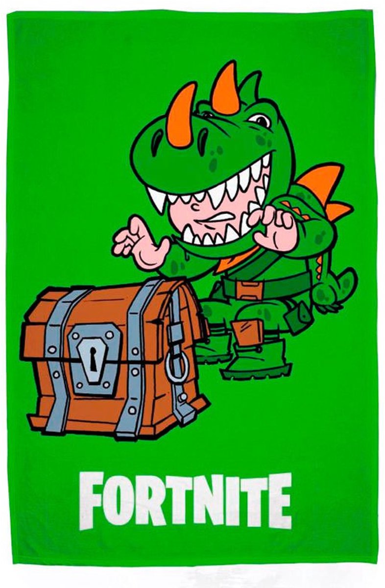 Fortnite Strandlaken 70 x 140 cm (groen)