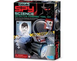 4M Wetenschap En Spel - Jouw Forensische Toolbox - Detective - KidzLabs - Spy Science - 5 Jaar