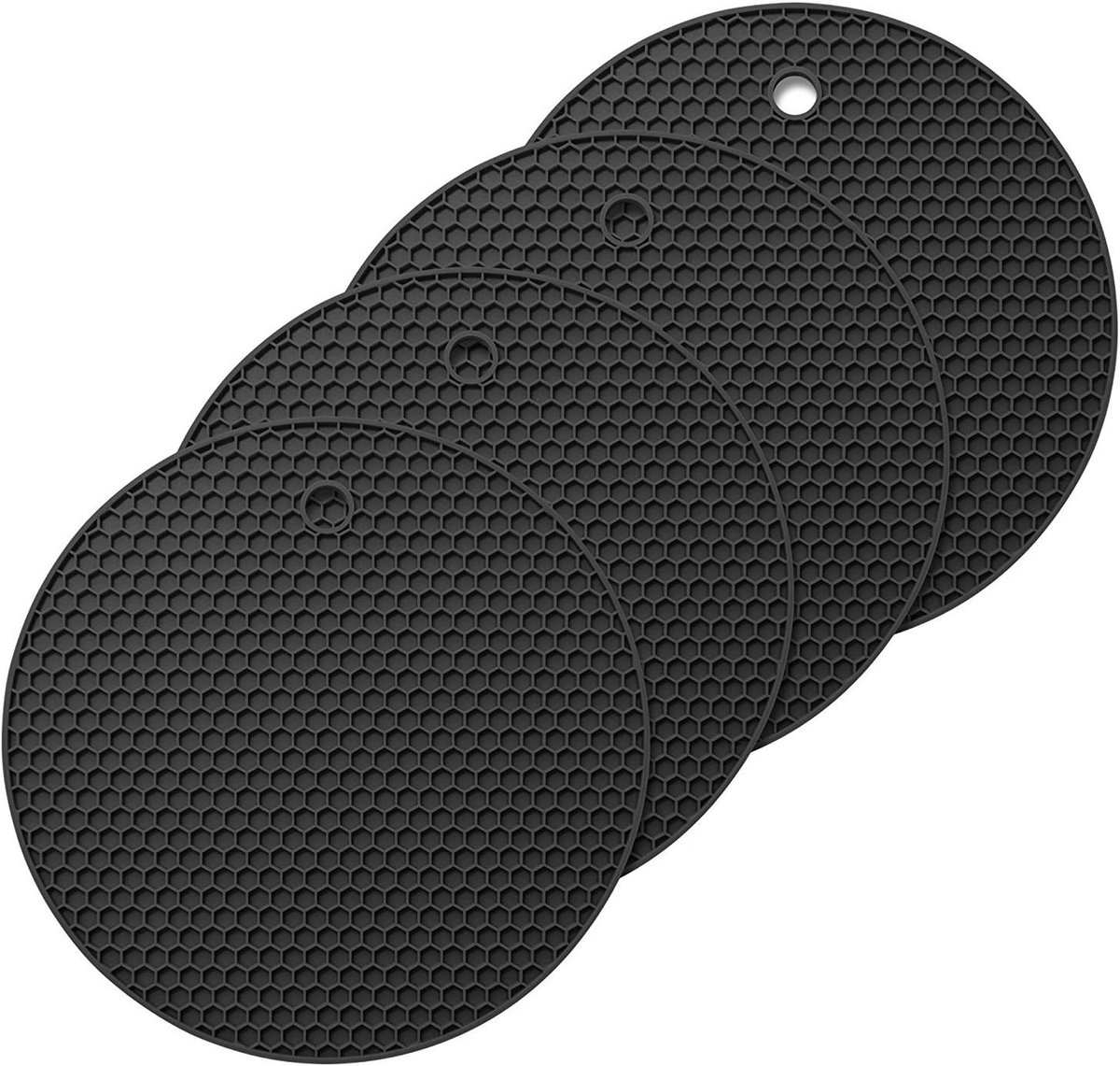 Crrynuo - Siliconen Pot & Schaal Set (4-Pack) - Ronde Mat - Hittebestendig tot 230°C
