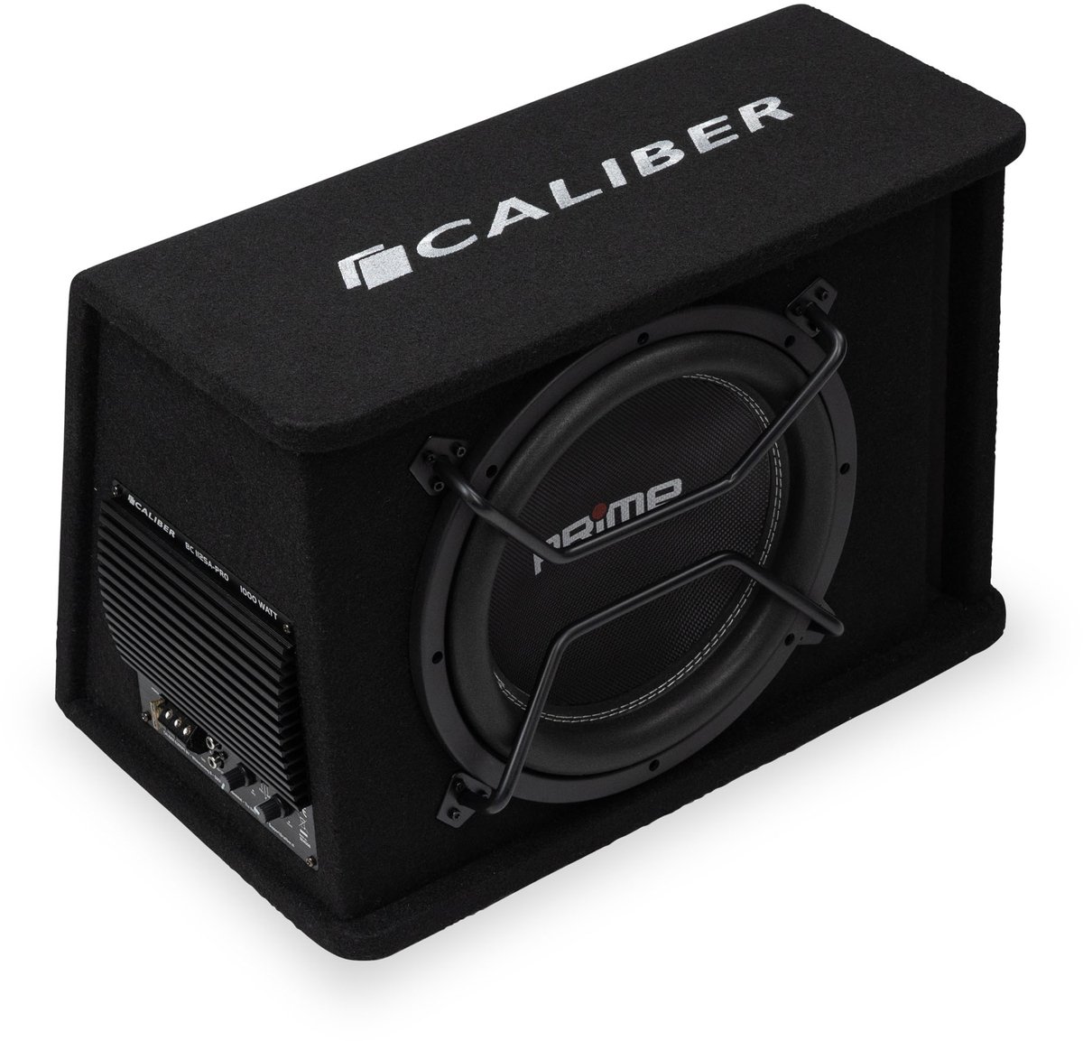 Caliber Subwoofer Auto - Subwoofer Auto met Versterker - 1000 Watt Piekvermogen - 12 Inch Auto Subwoofer - 25 tot 3800 Hz – foto 3