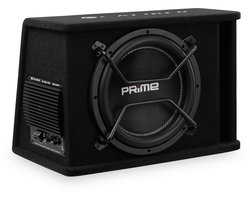 Caliber Subwoofer Auto - Subwoofer Auto met Versterker - 1000 Watt Piekvermogen - 12 Inch Auto Subwoofer - 25 tot 3800 Hz