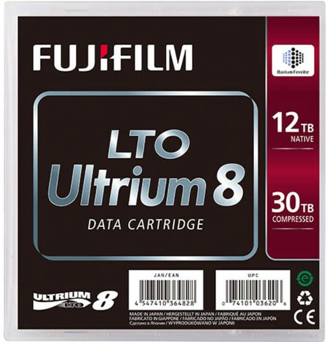 Fuji LTO Ultrium 8 - back-up data tape - 12TB / 30TB