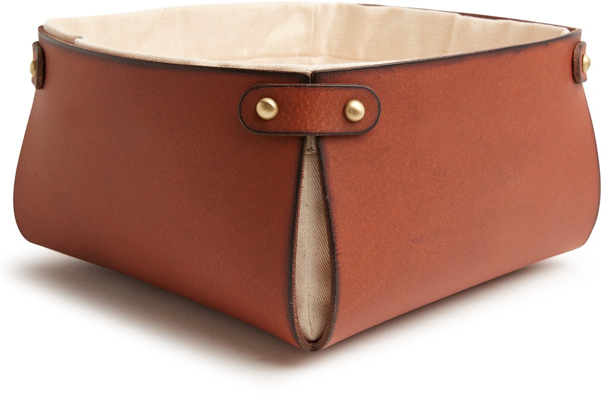 Broodmandje vierkant 22cm incl. canvas inzet - Served with Style