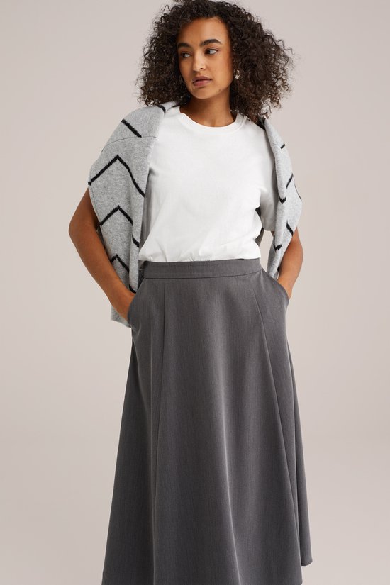 Jupe midi femme WE Fashion
