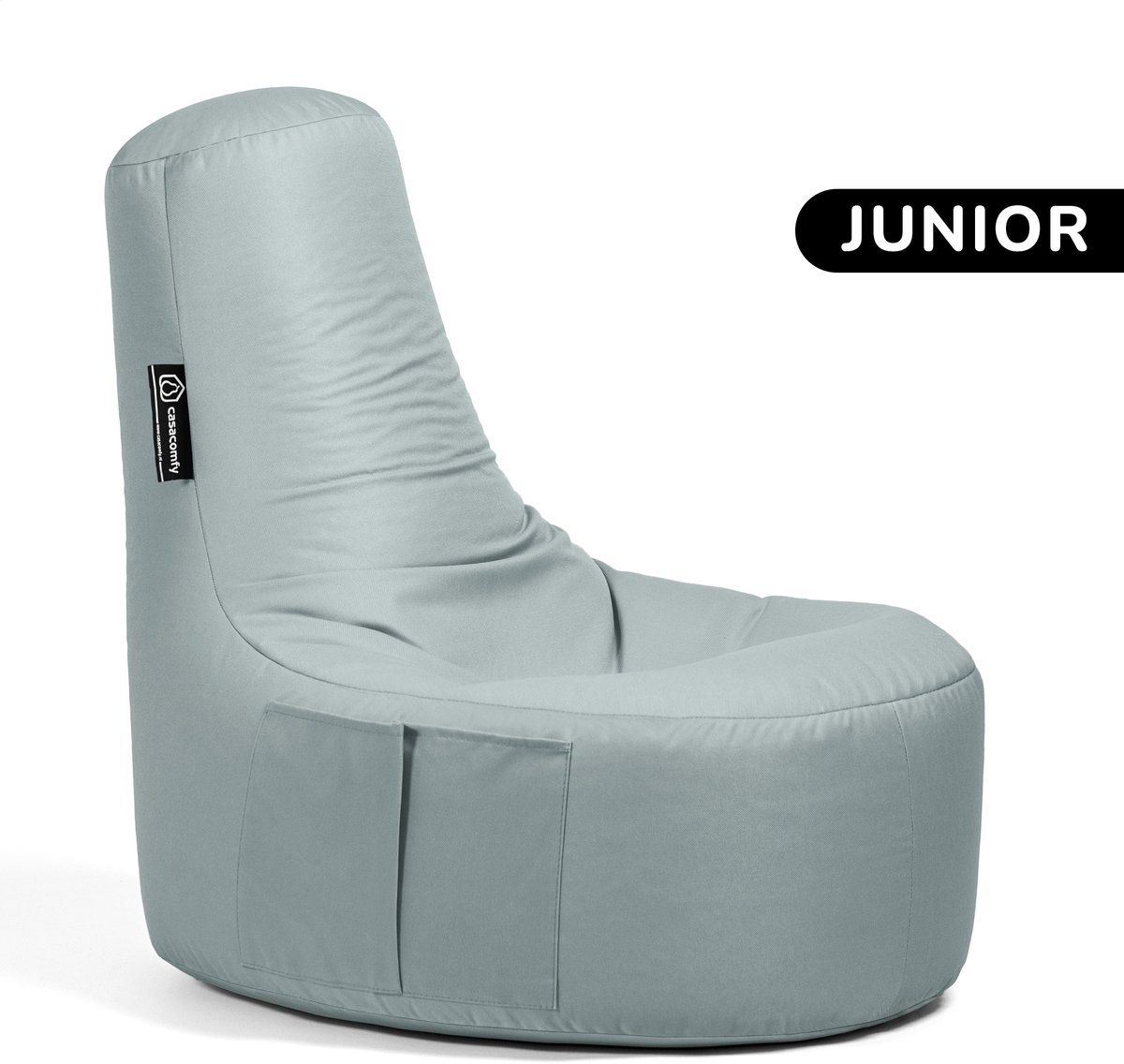 Casacomfy Gamer Junior - Zitzak - Kinderen - Waterbestendig - Binnen & Buiten - Grijs