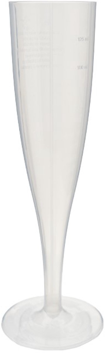 Herbruikbaar Champagneglas (PP) 100cc - 100 st/ds.