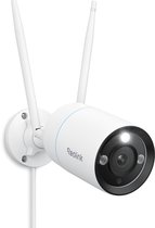 Reolink 4K Wi-Fi 6 camera voor buiten, 2,4/5 GHz dual-band wifi, nachtzicht in kleur, detectie van personen/voertuigen/dieren, RLC-810WA