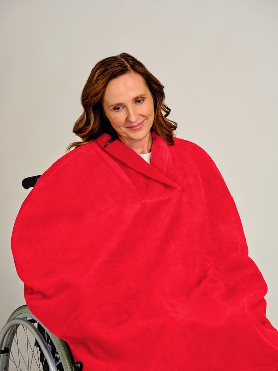 Catalonia Classy Draagbare deken poncho voor volwassenen, dames en