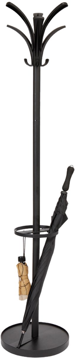 Kapstok 'BRIO', zwart, hoogte 175 cm
