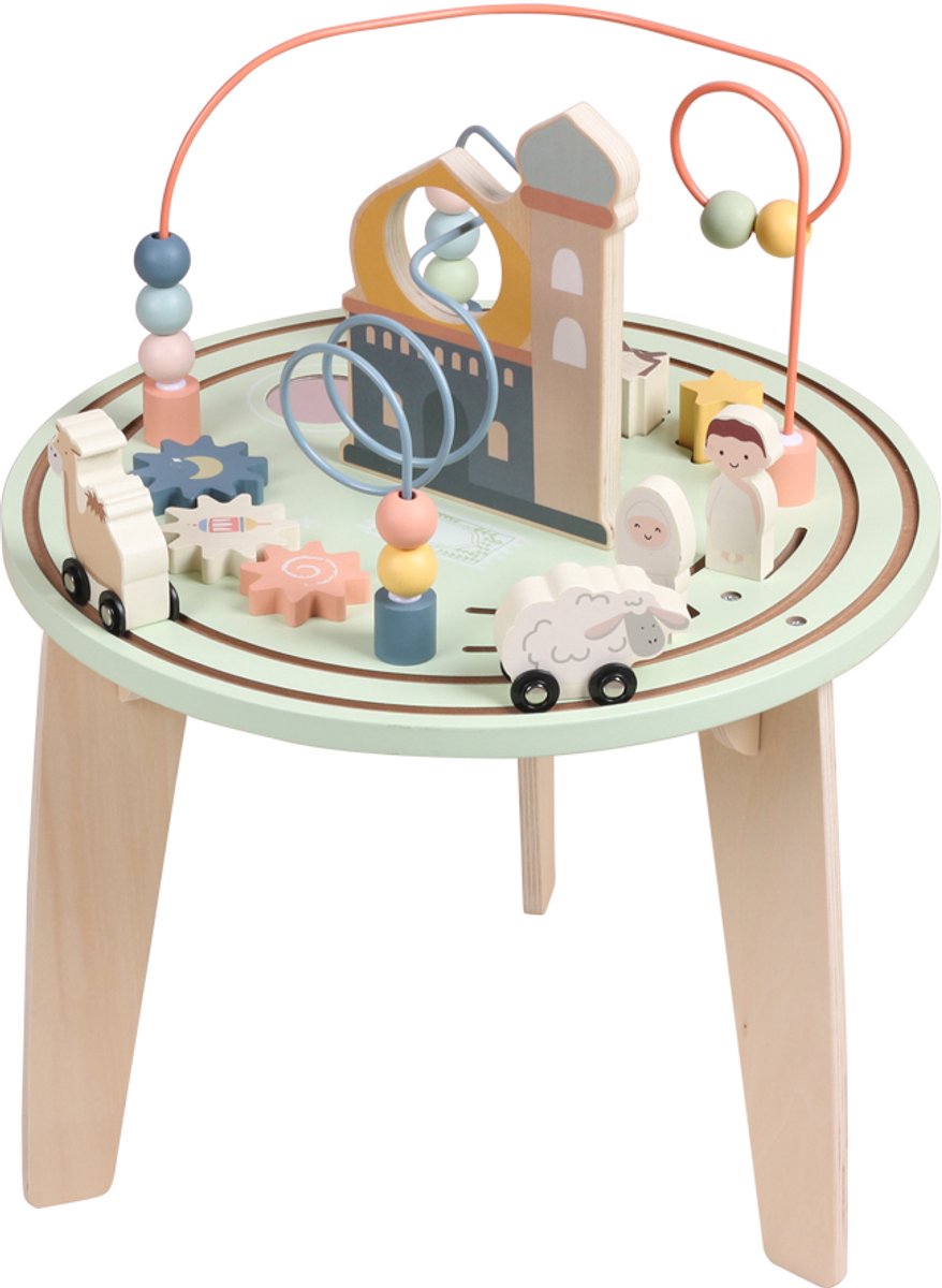 Activiteiten tafel - Houten Speelgoed - Deen Play - Moskee - Montessori - Peuter speelgoed
