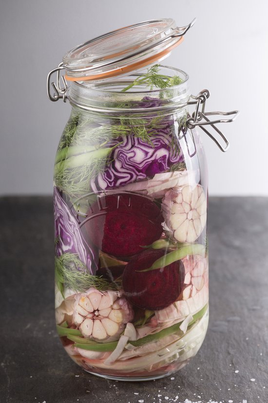 Kilner - Fermentatie set - Voor fermenteren en inmaken - 3L weckpot