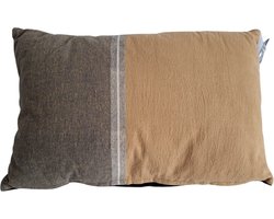 In the Mood - Kussen - Donkergeel - 55x35x10 cm