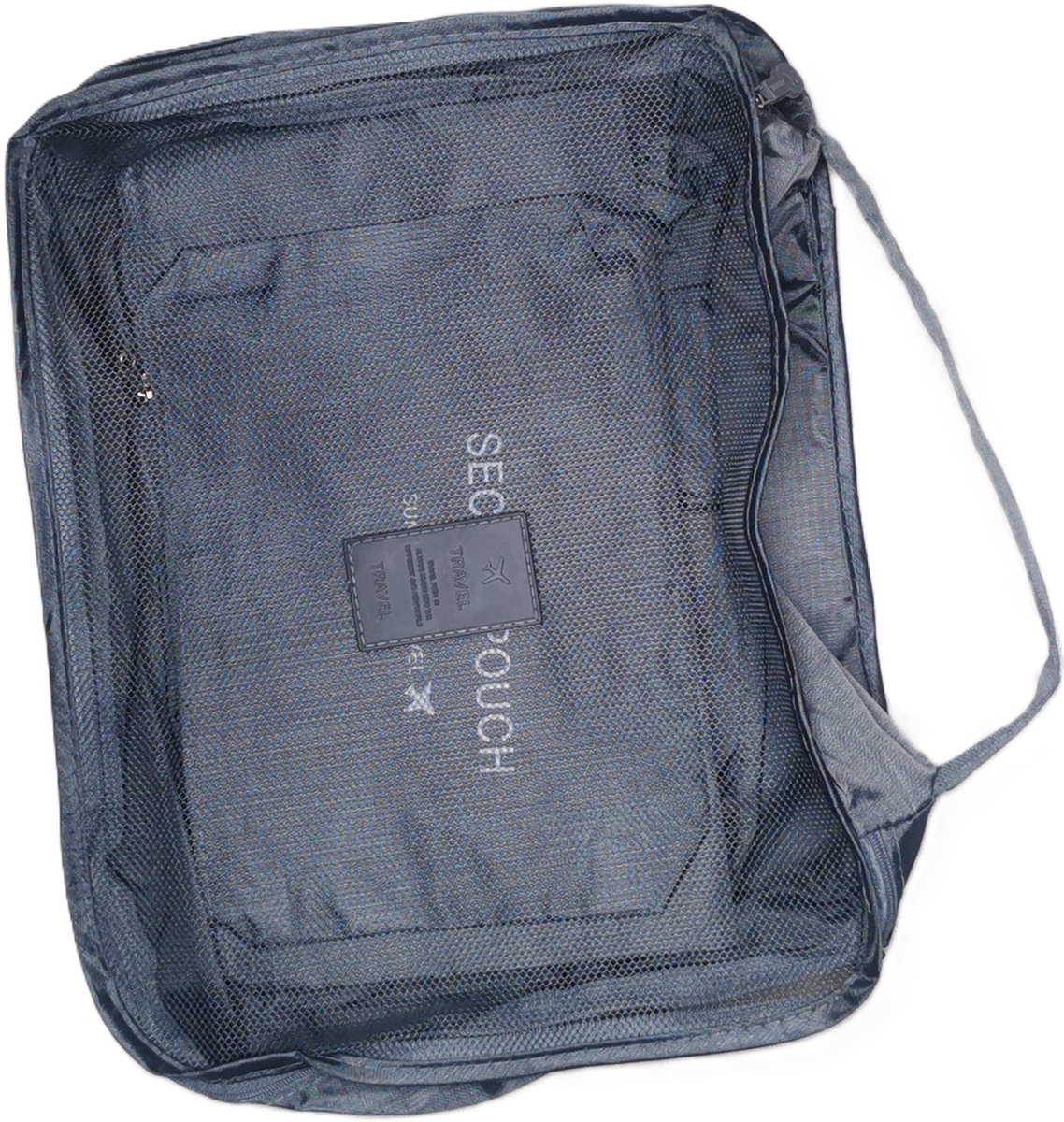Reselectro Packing Pro – Verpakkingskubussen Set – 6-delig – Lichtgewicht – Voor Kleding & Bagage – Grijs