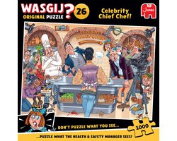 Wasgij Original 26 - Celebrity Chief Chef! - 1000 stukjes