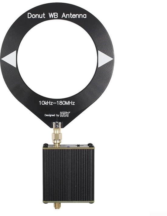 2 Stuks Donut AM/MW Antenne – Mini-lusantenne Voor Kortegolfradio – Anti-interferentie – Verbeterd Signaal – Draagbaar