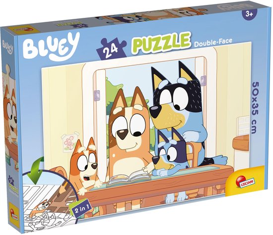 Lisciani - Puzzle - Bluey - 24 pièces