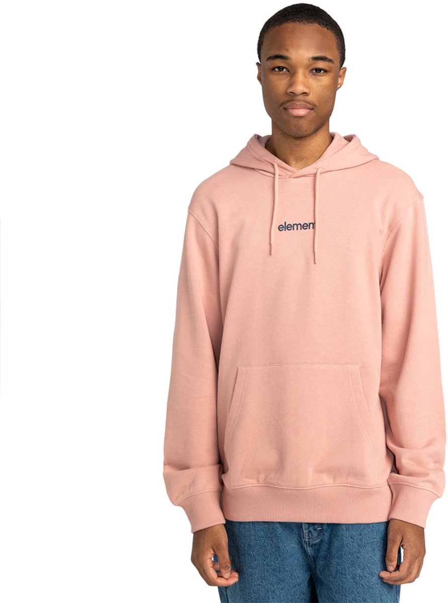 Element Simple Logo Hoodie S Man Misty Rose