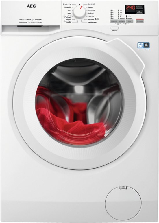 AEG LF6KIEL 6000 serie ProSense - Wasmachine - 8kg - 1400 rpm