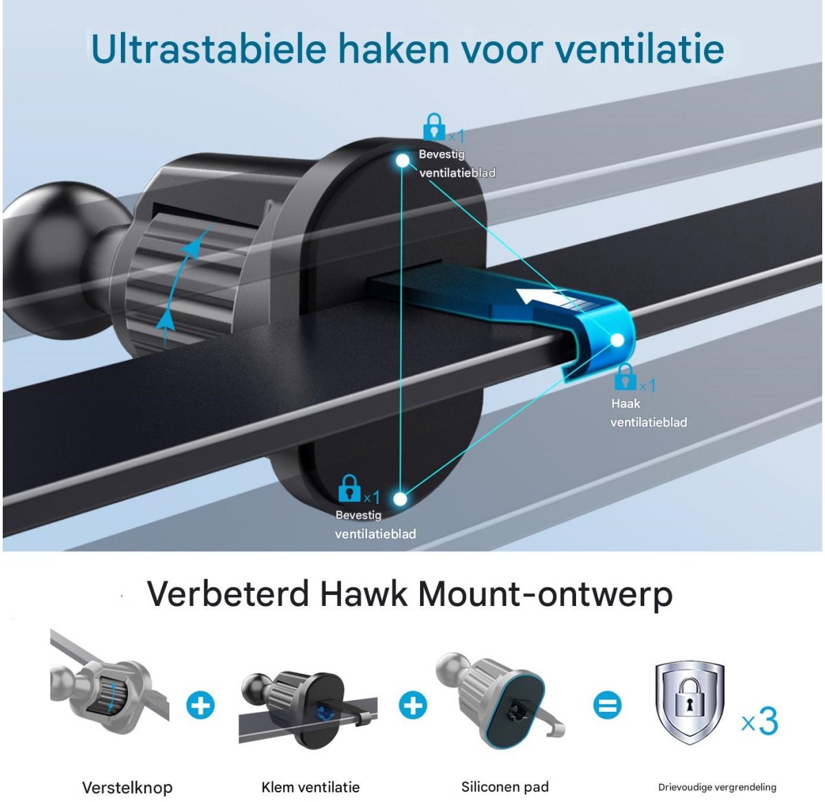 1 of 2 multifunctionele portemonnees met telefoonhouder