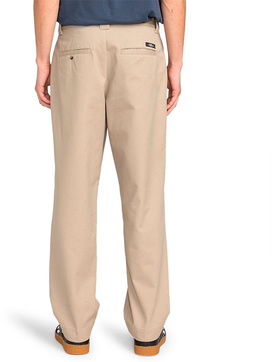 Element Work Relaxed Fit Chino Broek Beige 30 Man