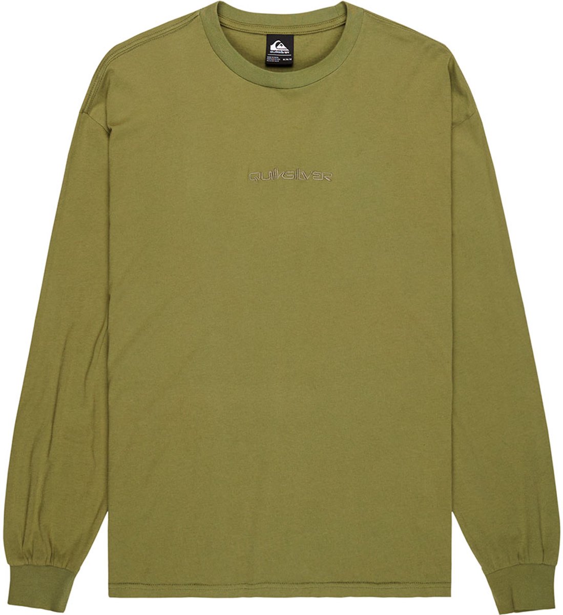 Quiksilver Salt Water T-shirt Met Lange Mouwen 2XL Man Groen