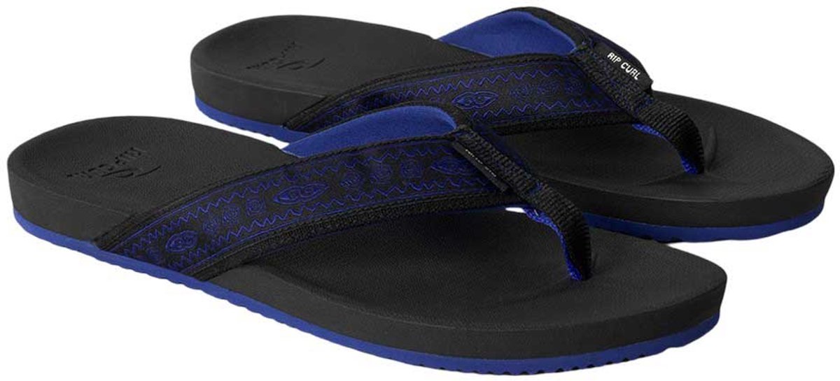Rip Curl Raw Energy Bloom Mid Slippers Man Zwart