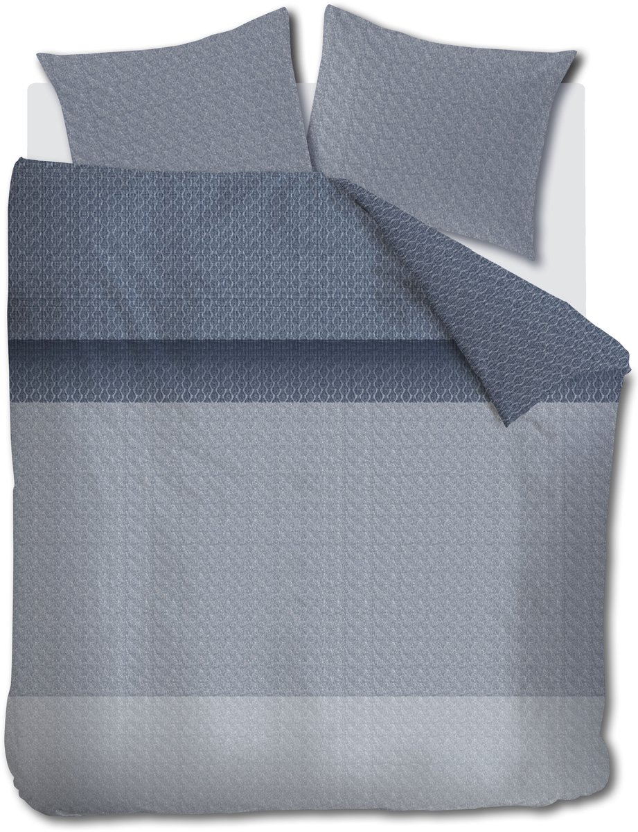 Beddinghouse Sanna dekbedovertrek - Lits-Jumeaux - 240 x 200/220 cm - Blauw