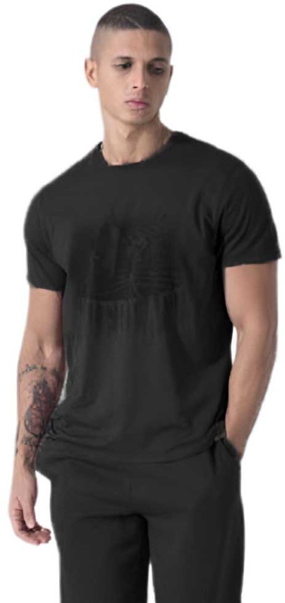 Everlast Fading Graphic T-shirt Met Korte Mouwen Zwart L Man