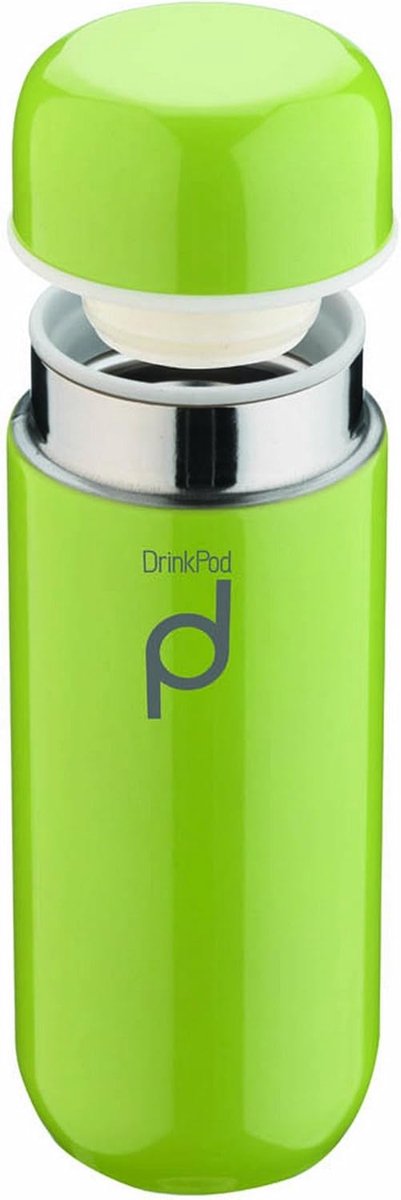 Dubbelwandige RVS Thermosfles - 200 ml, Lekvrij, Warmte-isolerend, Koelt tot 24 uur
