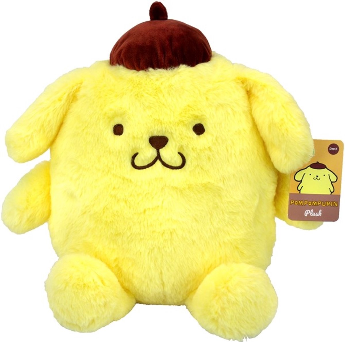 Sanrio - Pompomurin - Fluffy - 28cm - knuffel - Kuromi - Hello Kitty - My Melody - PomPomPurin - Pochacco - Kawaii