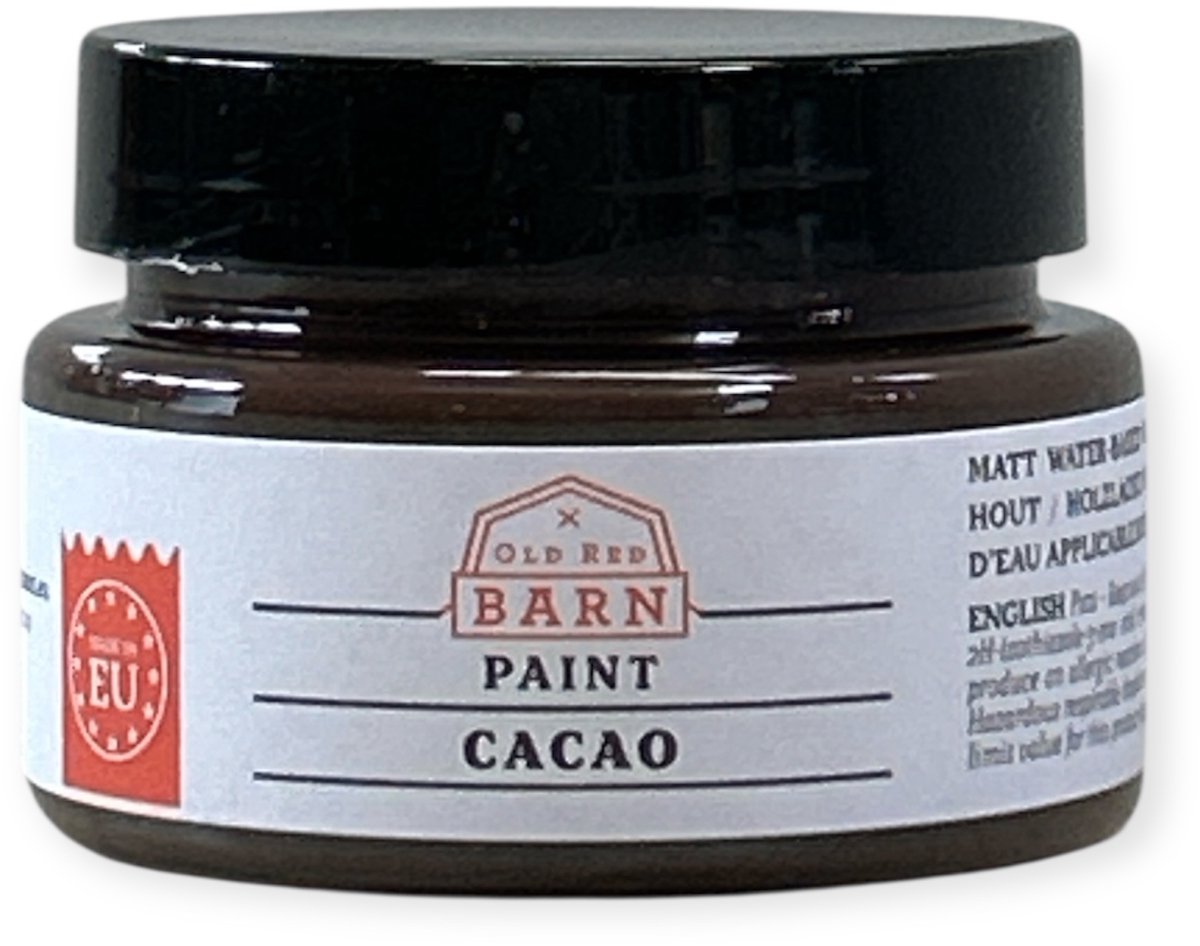 Old Red Barn Paint - Meubelverf - Cacao - 75 ml - ORB Paint