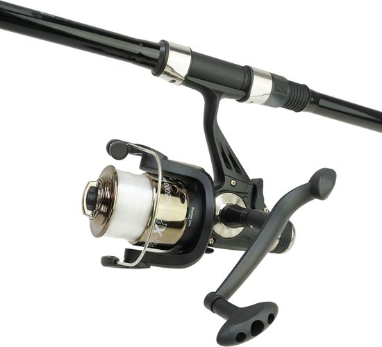 FISH-XPRO Carp Pro Set - 1-Rod - Karperhengelset - Zwart van Merkloos — afbeelding 4