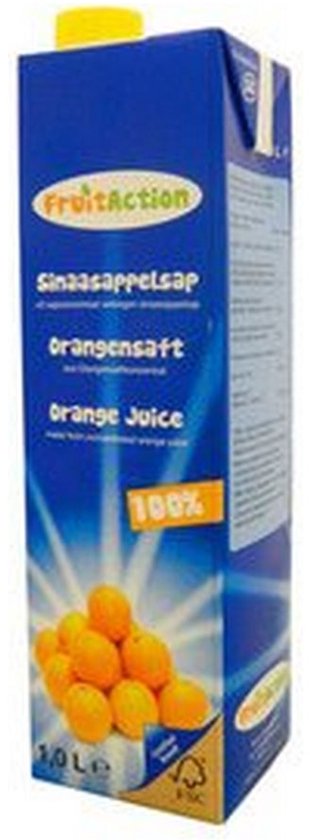 Fruit | Action | Sinaasappelsap | 6 x 1 liter