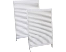 AllSpares WTW-Filter (set van 2) Filterklasse F7/G4 geschikt voor Zehnder ComfoSpot 50 (180x121x20mm / 180x121x20mm)