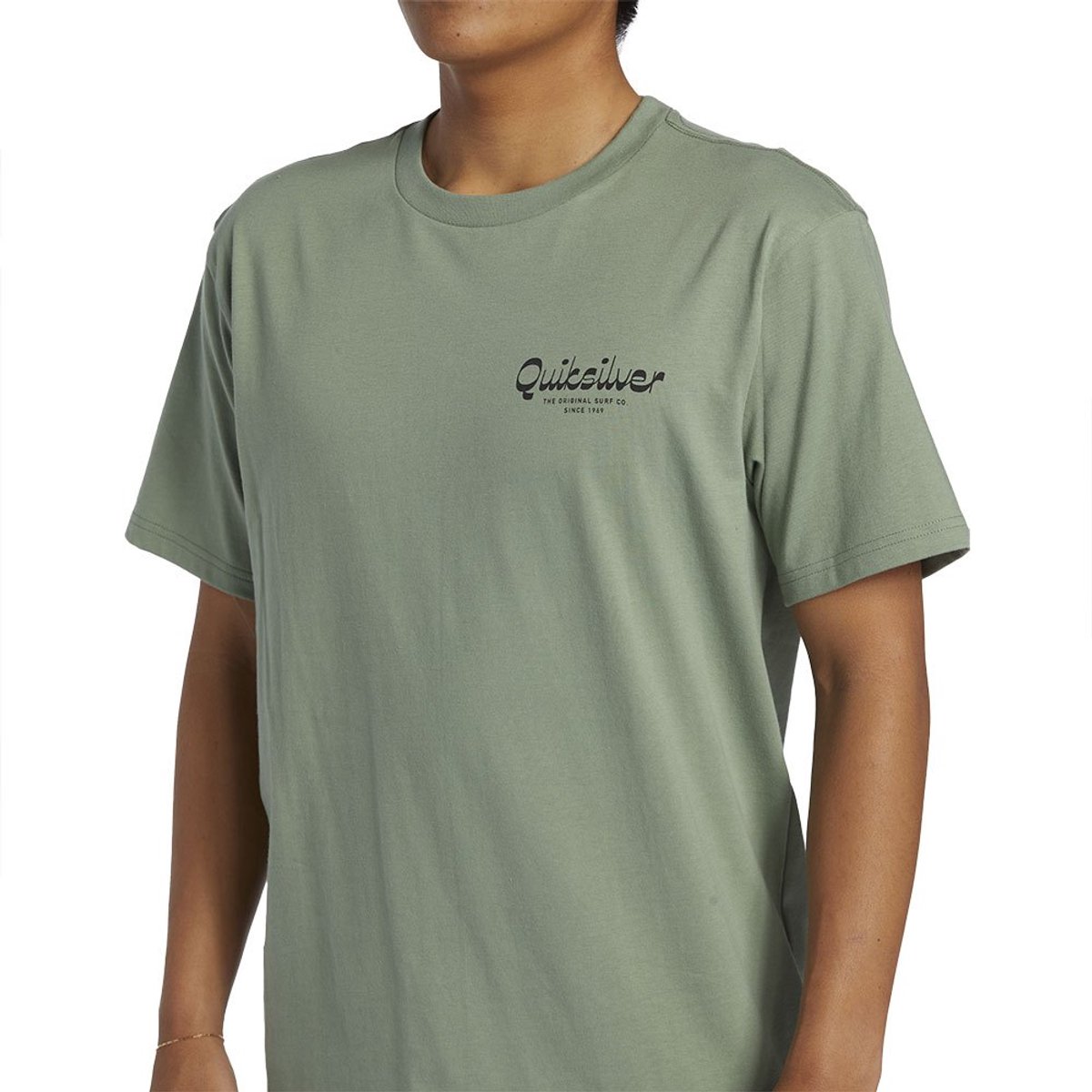Quiksilver Island Mode T-shirt Met Korte Mouwen XS Man Sea Spray