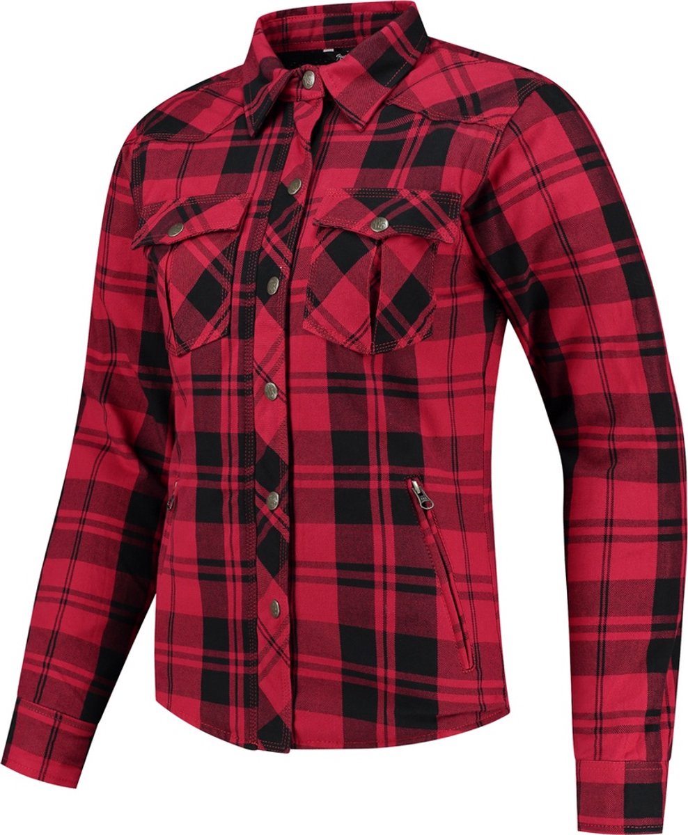Rusty Stitches Liss Dames Motorshirt -