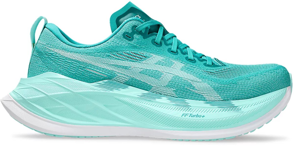 ASICS Superblast 2. Hardloopschoenen. Unisex – Wave /Illuminate Mint