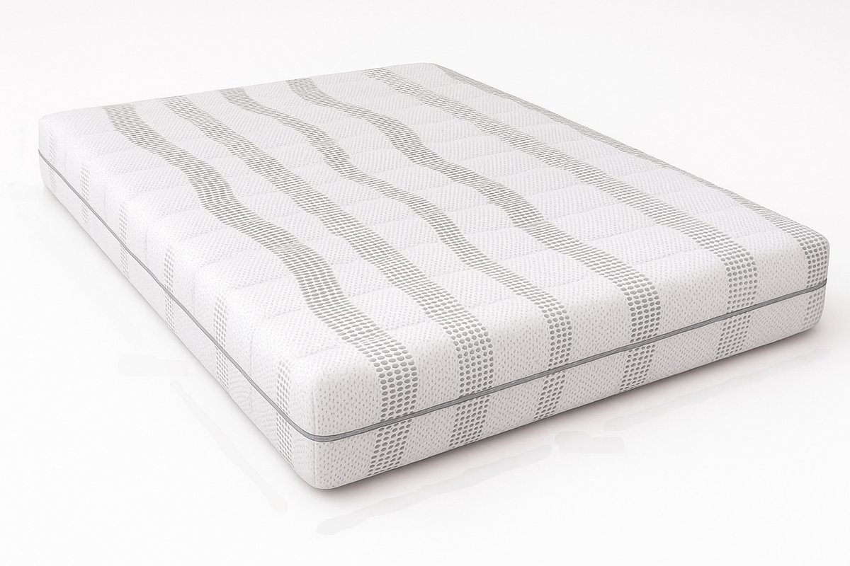 Nessa® - 180x200 Orthopedisch Cooltouch Pocketvering Koudschuim matras - 7-Zones ondersteuning - Verkoelende en Wasbare tijk