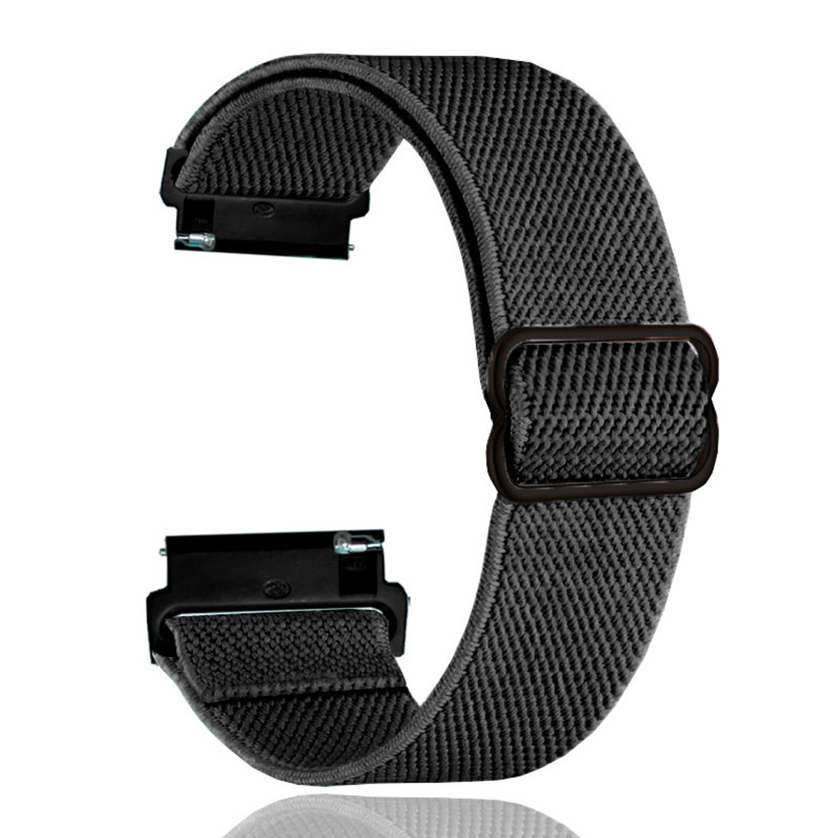 Reserve horlogeband 22mm heren, 22mm elastische horlogeband zachte nylon horlogeband smartwatch accessoires snelsluiting horlogeband heren dames