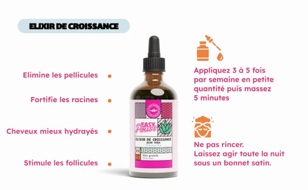 Elixir de Croissance cheveux Fin (100ml) Everest