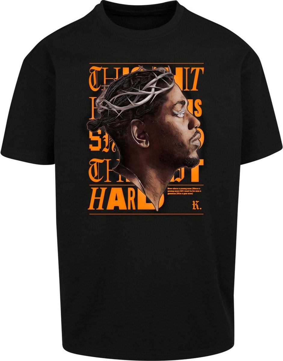 Mister Tee K-Dot K-Dot Oversize Heren T-shirt S Zwart